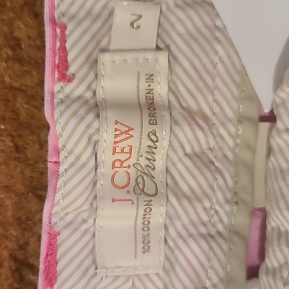 J.Crew hot pink chino - Picture 3 of 3